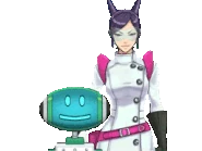 Аура достаёт пистолет