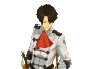 Ударяет кулаком (1)/говорит