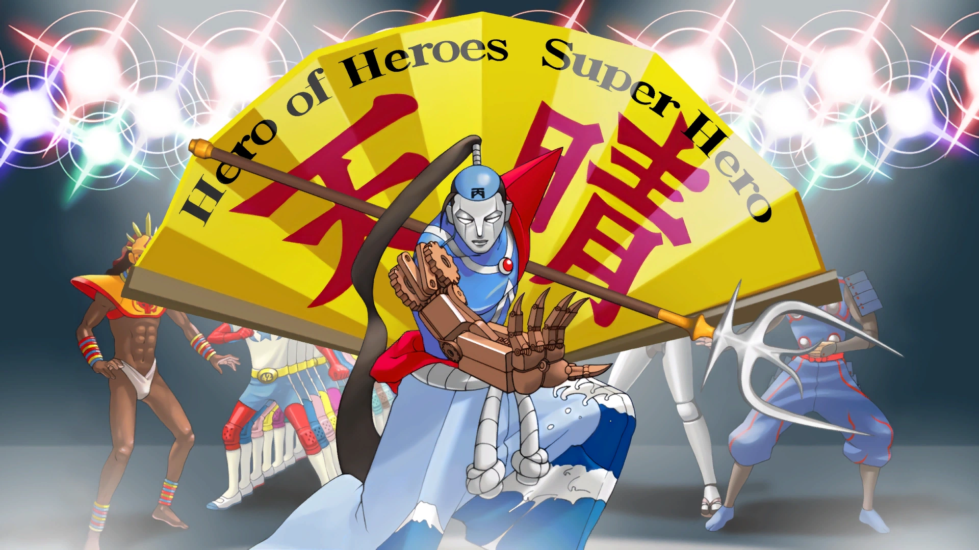 В роли Никелевого самурая на Гран-при Герой Героев.