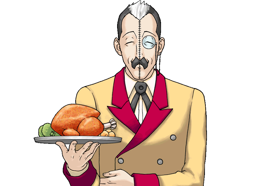 Притворяясь коридорным.