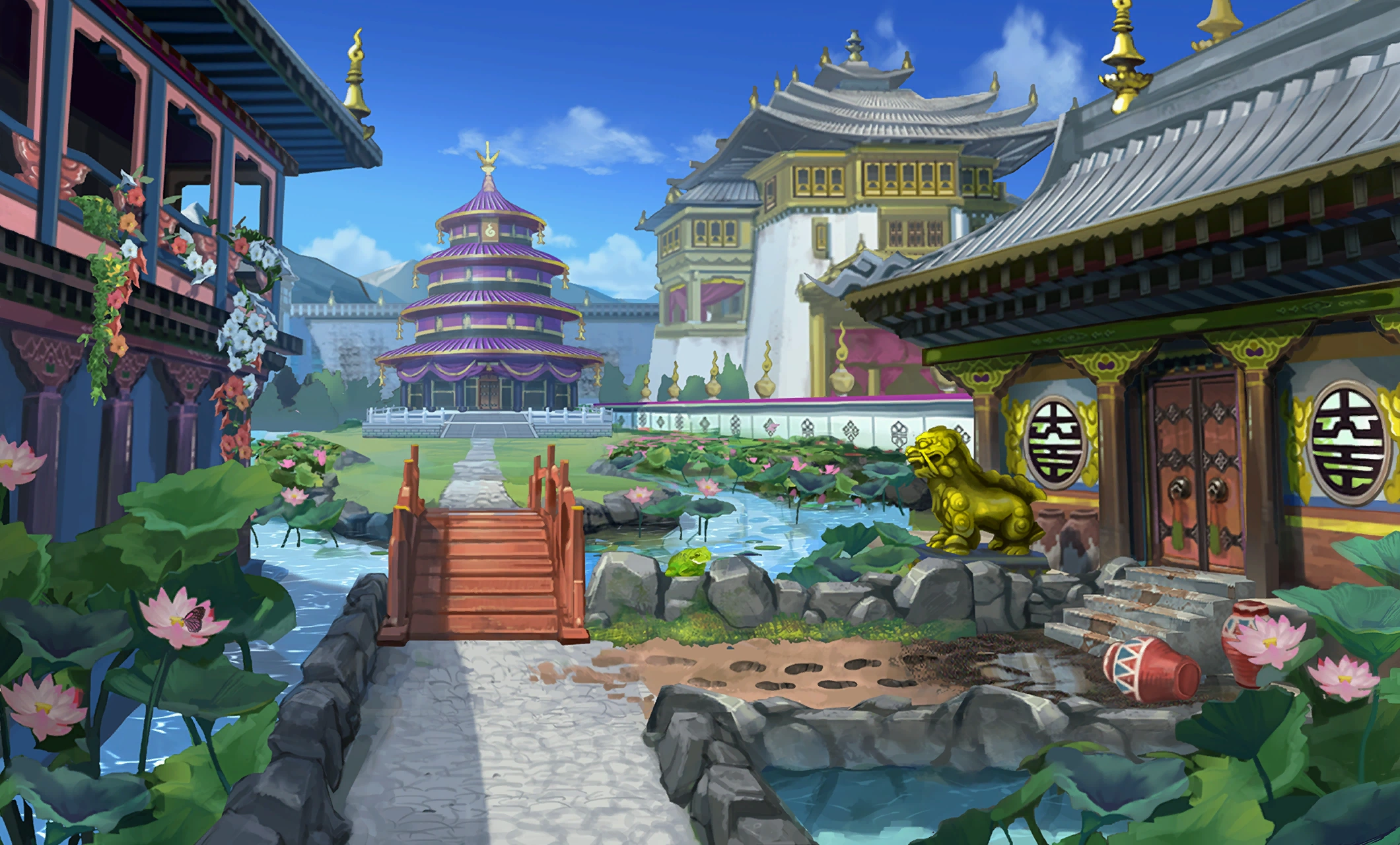 Внешний вид личных помещений Инги, видны следы Инги.