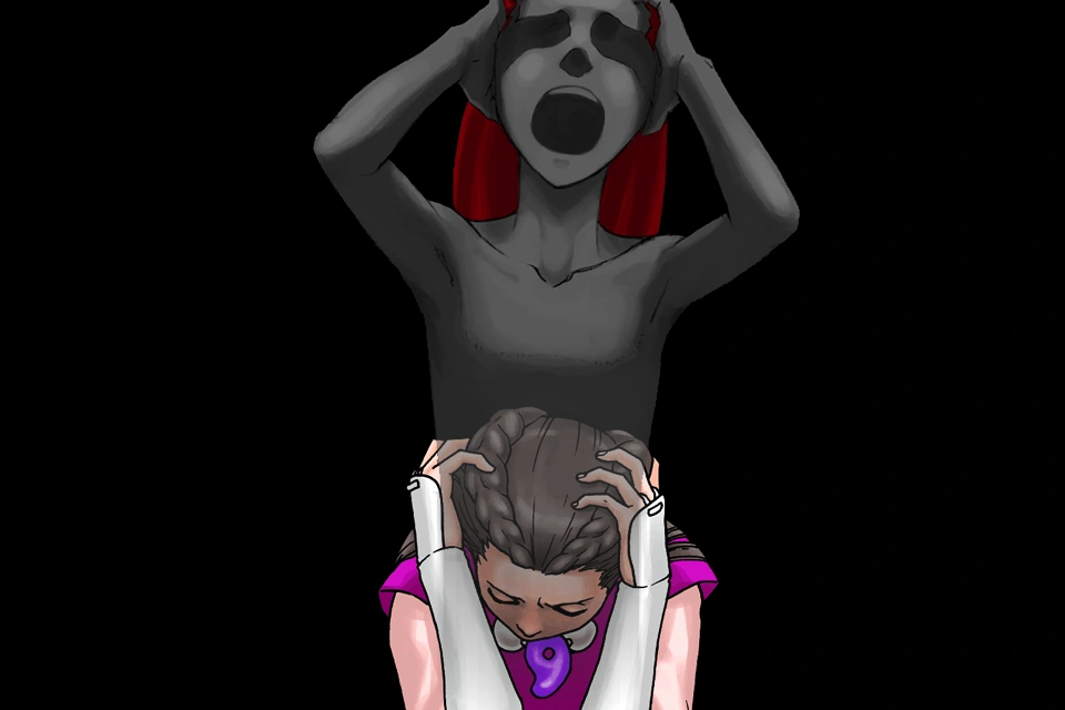 Дух Далии покидает тело Майи.