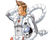 Чешет голову