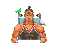 Пристально смотрит, а птицы улетают