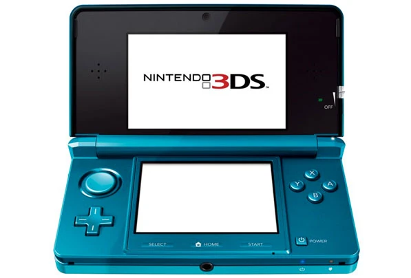 Синия Nintendo 3DS.