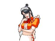 Улыбается/говорит