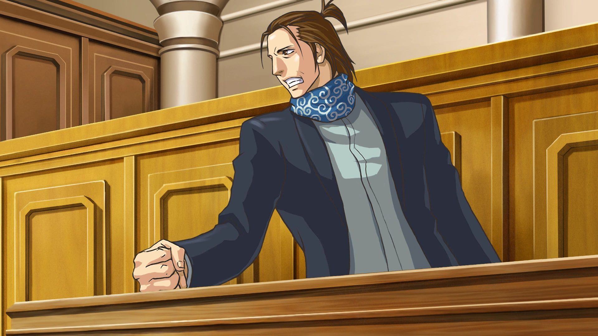 Прокурор Фарадей в суде.