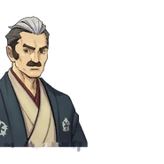 Портрет Юдзина слева при разговоре