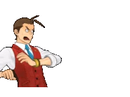 Отстраняется от кафедры (рот открыт)