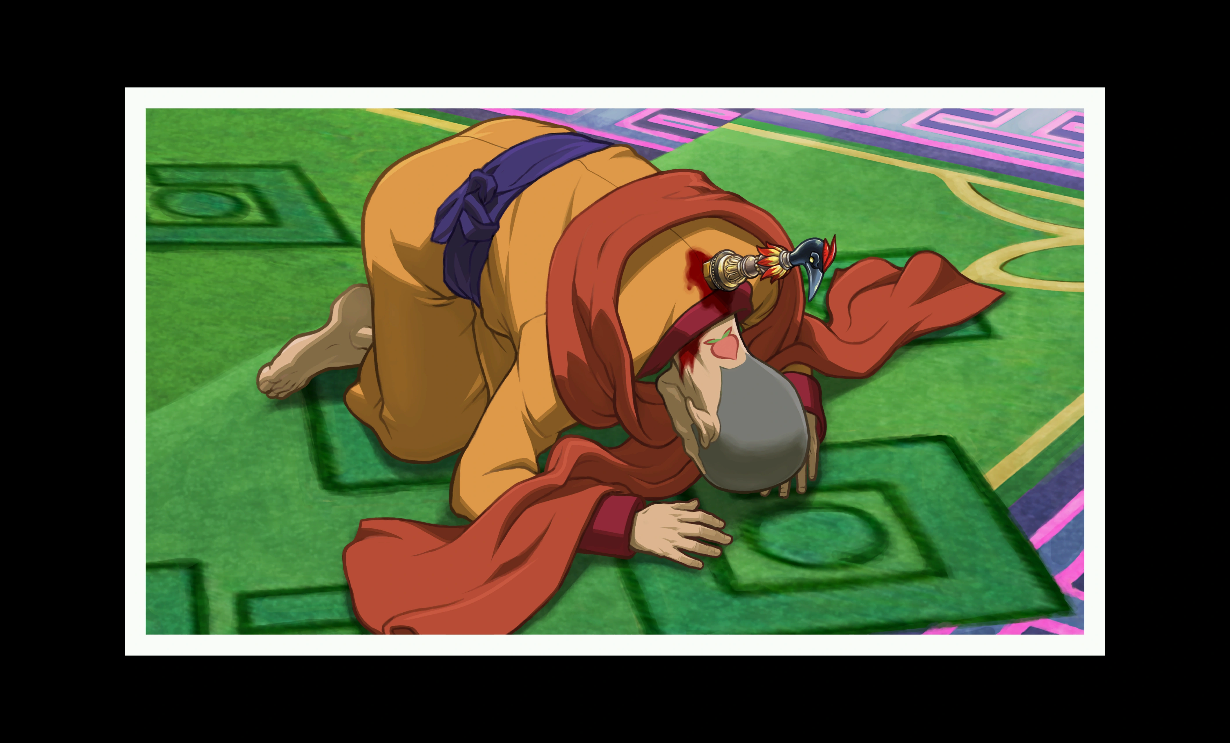 Фотография тела Зе’лота.