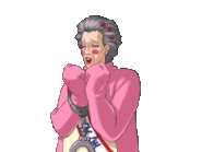 Розовый Барсук — краснеет/говорит