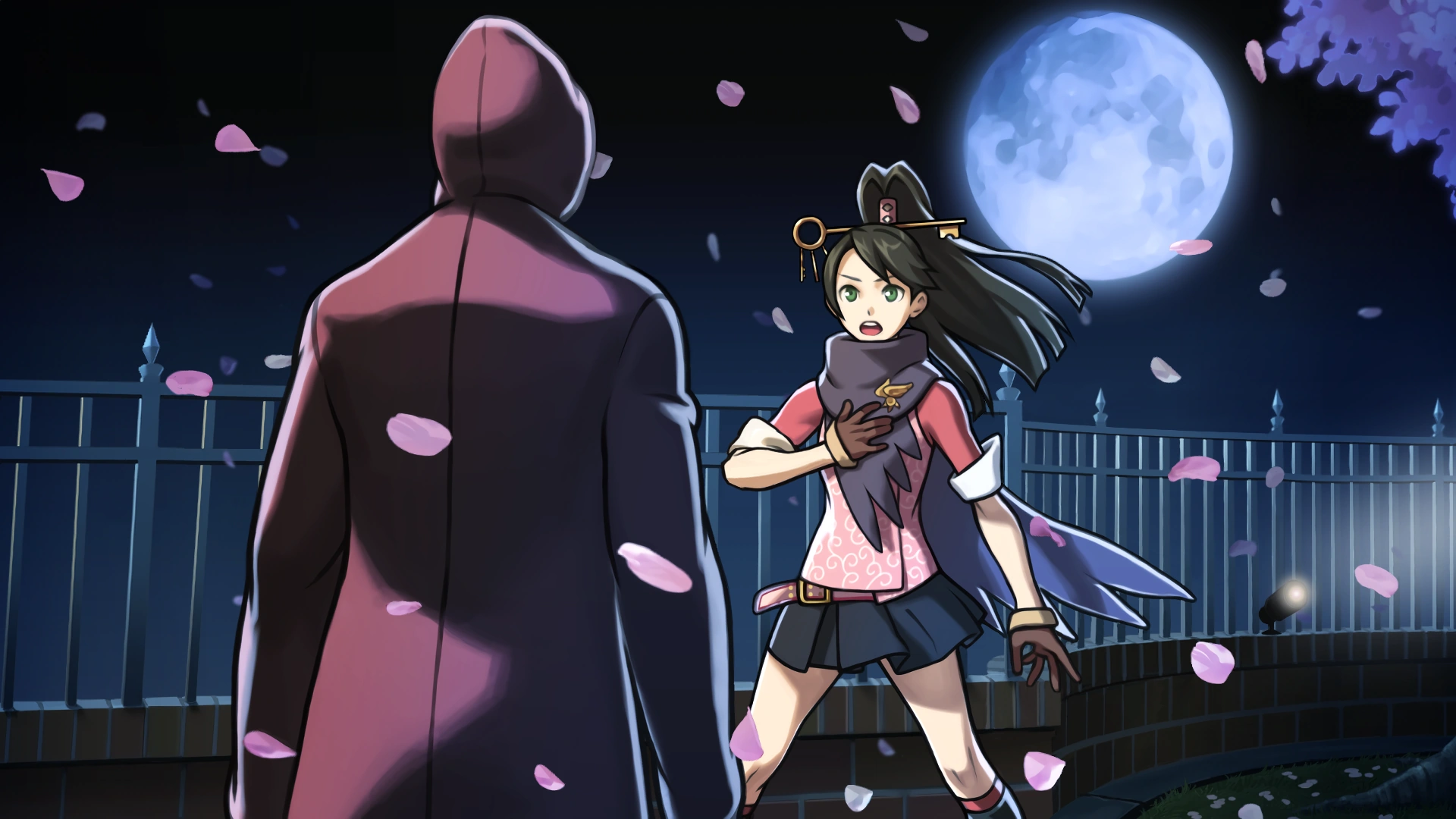 Незадолго до похищения Кей.