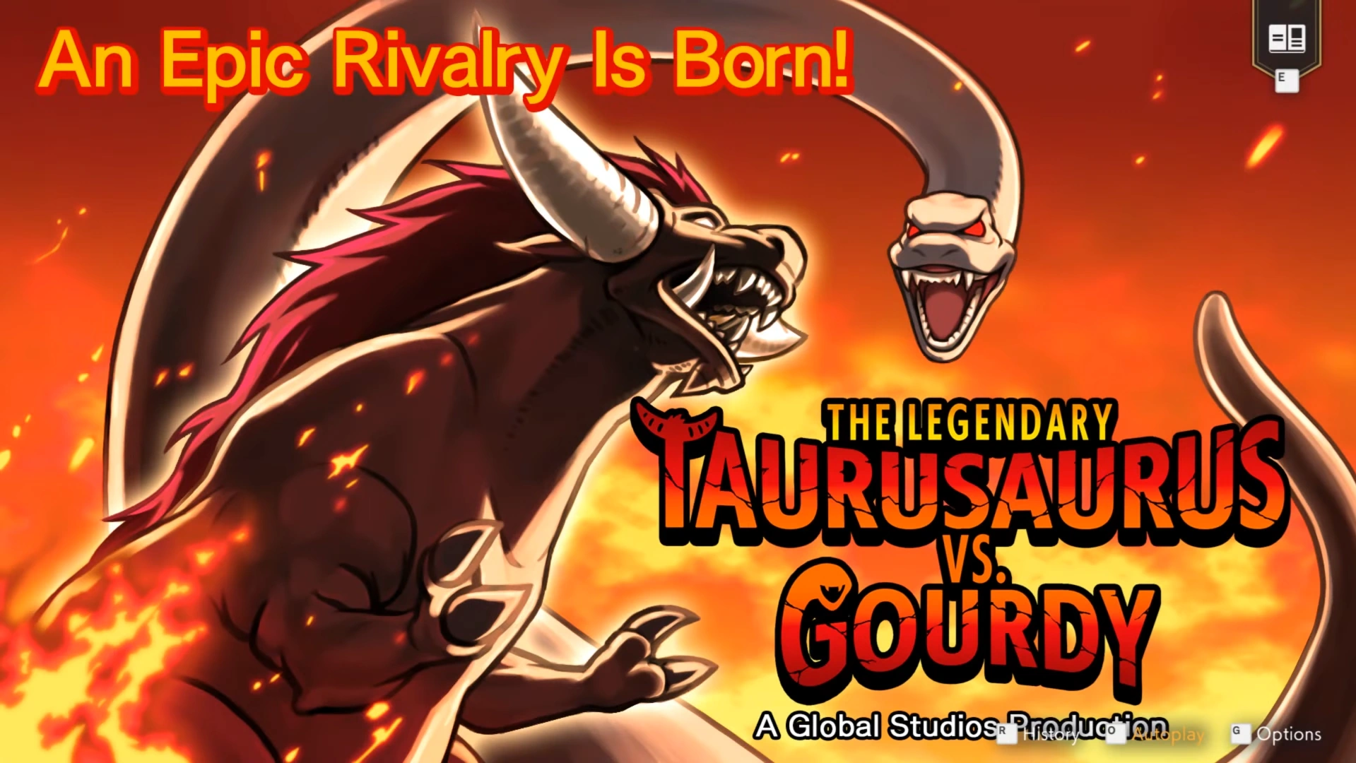 Рекламный плакат «Могучий Муузилла против Гурди».