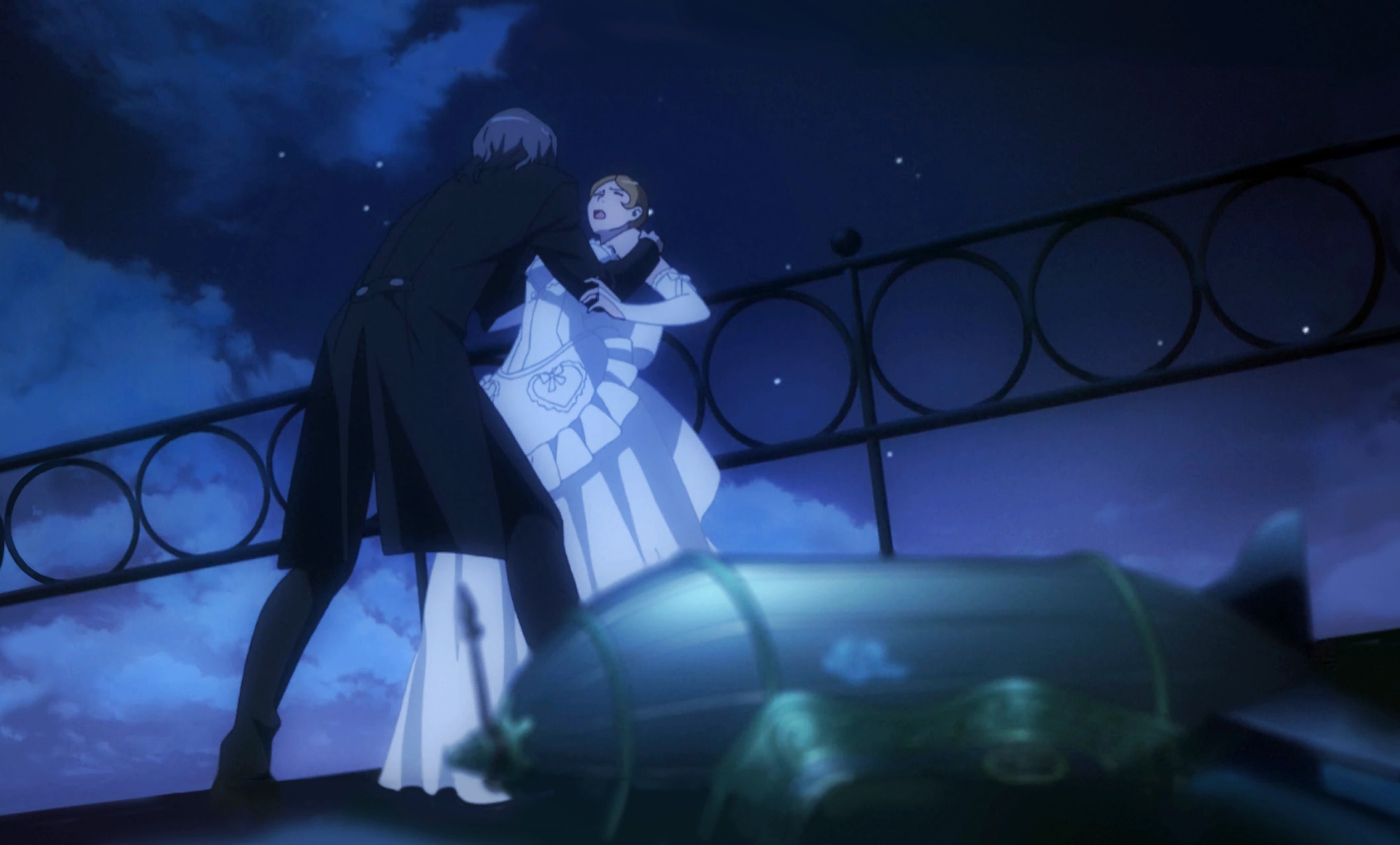 Уайтт подвергается нападению со стороны Глумсбэри.