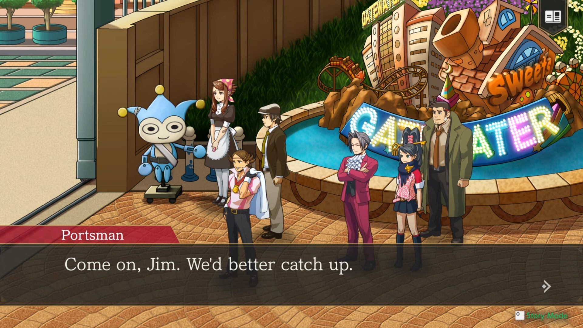 Бадди Фейт и Жак Портсман уходят из Gatewater Land.