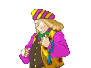 Смотрит на карманные часы