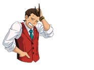 Смущен (глаза закрыты)