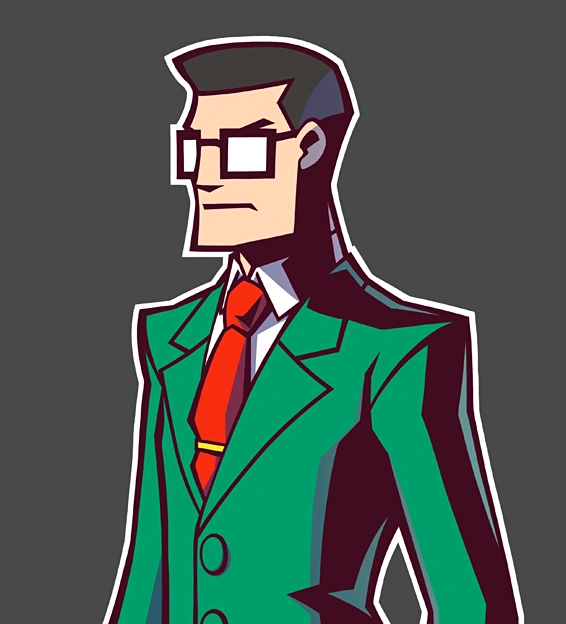 Следователь Макко из Ghost Trick: Phantom Detective.