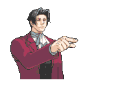 Указывает пальцем