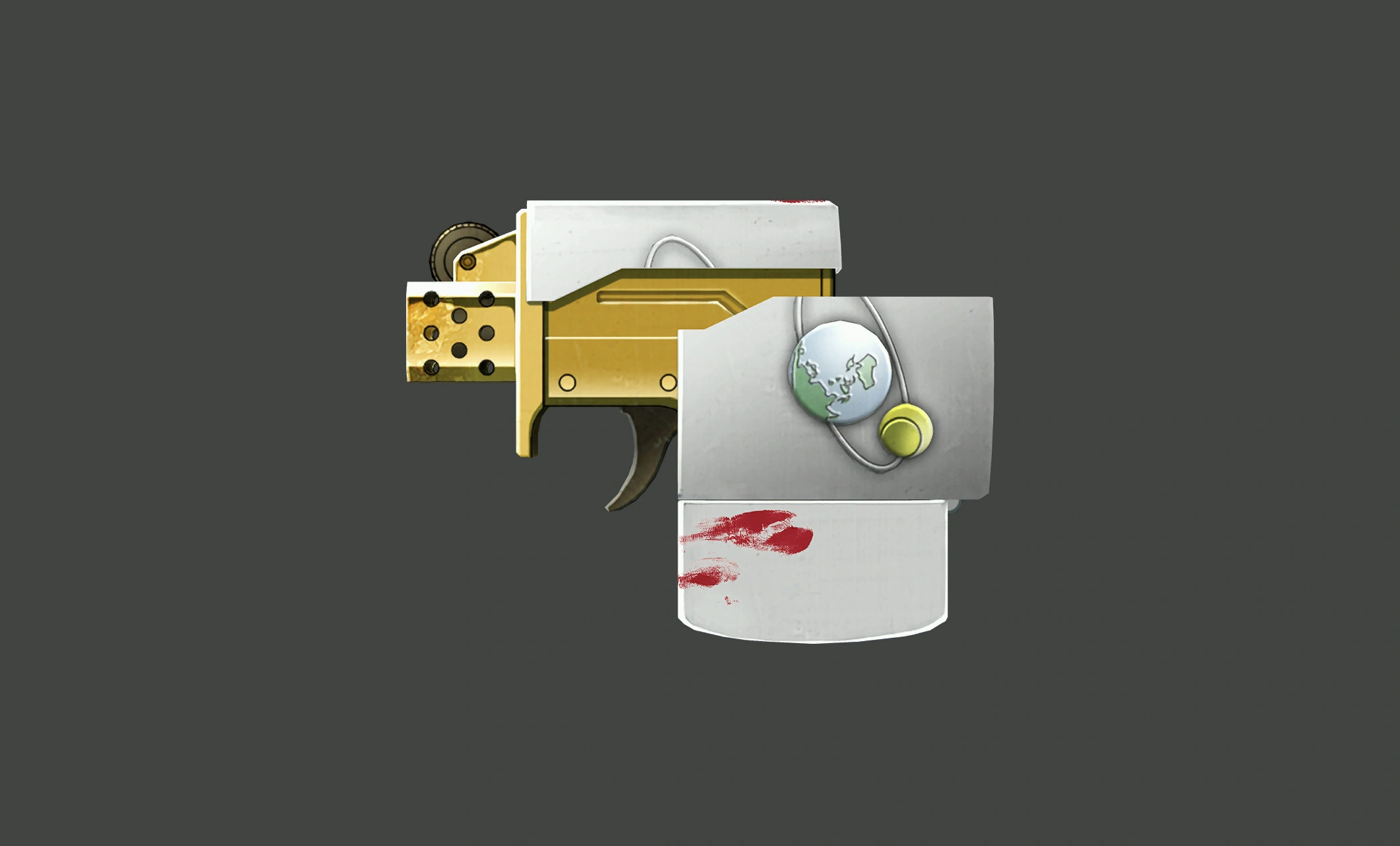 Пистолет, замаскированный под зажигалку.