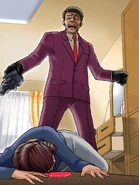 Лежит мертвая на полу (2)