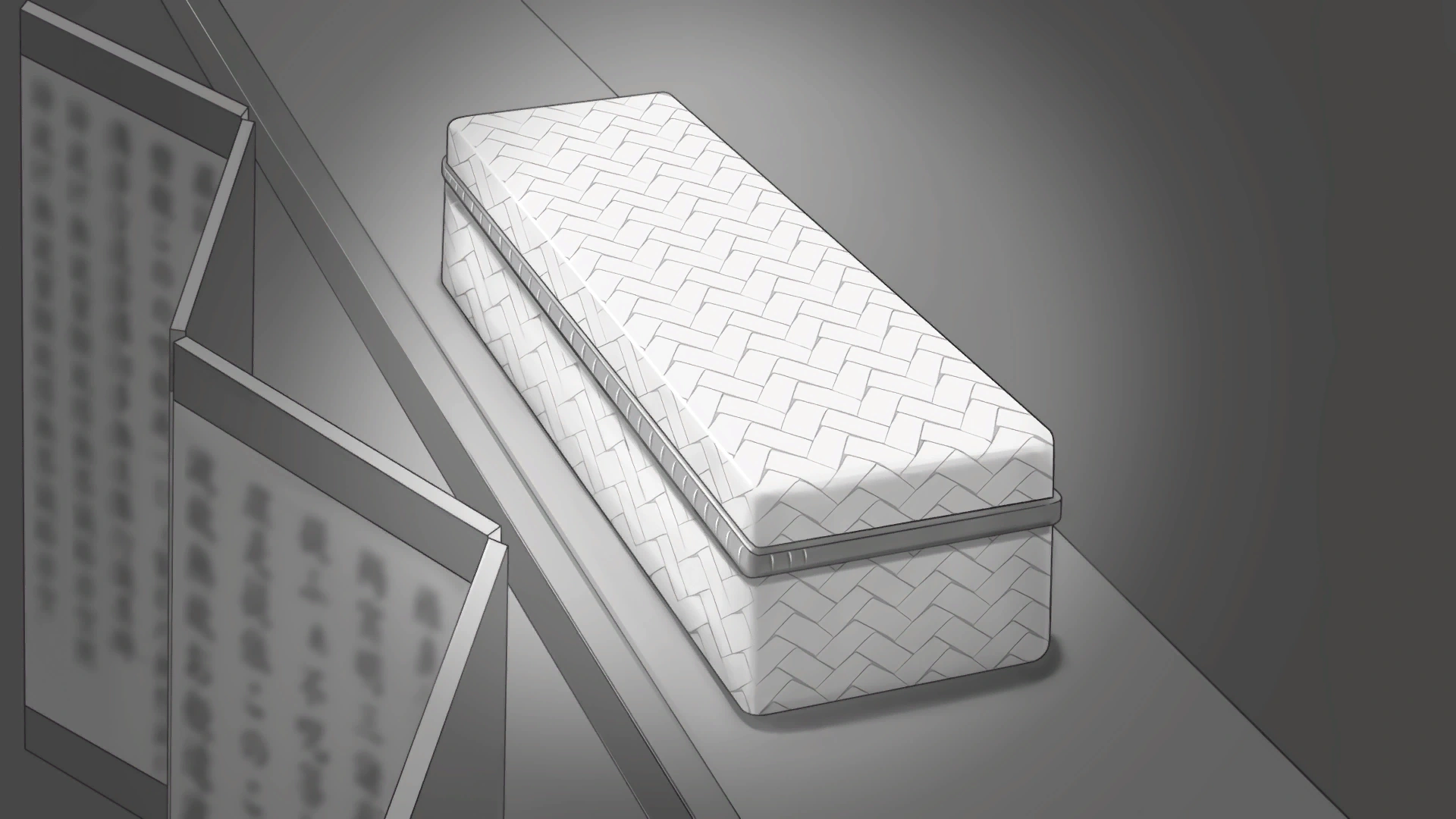 Коробка, в которой скрывались Ини и Майя.