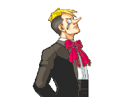 Боком/говорит