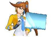 Смотрит над пустым экраном