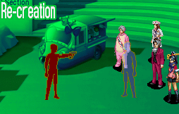 Маленький вор воссоздаёт место преступления.