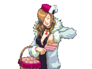 Достаёт упаковку обеда