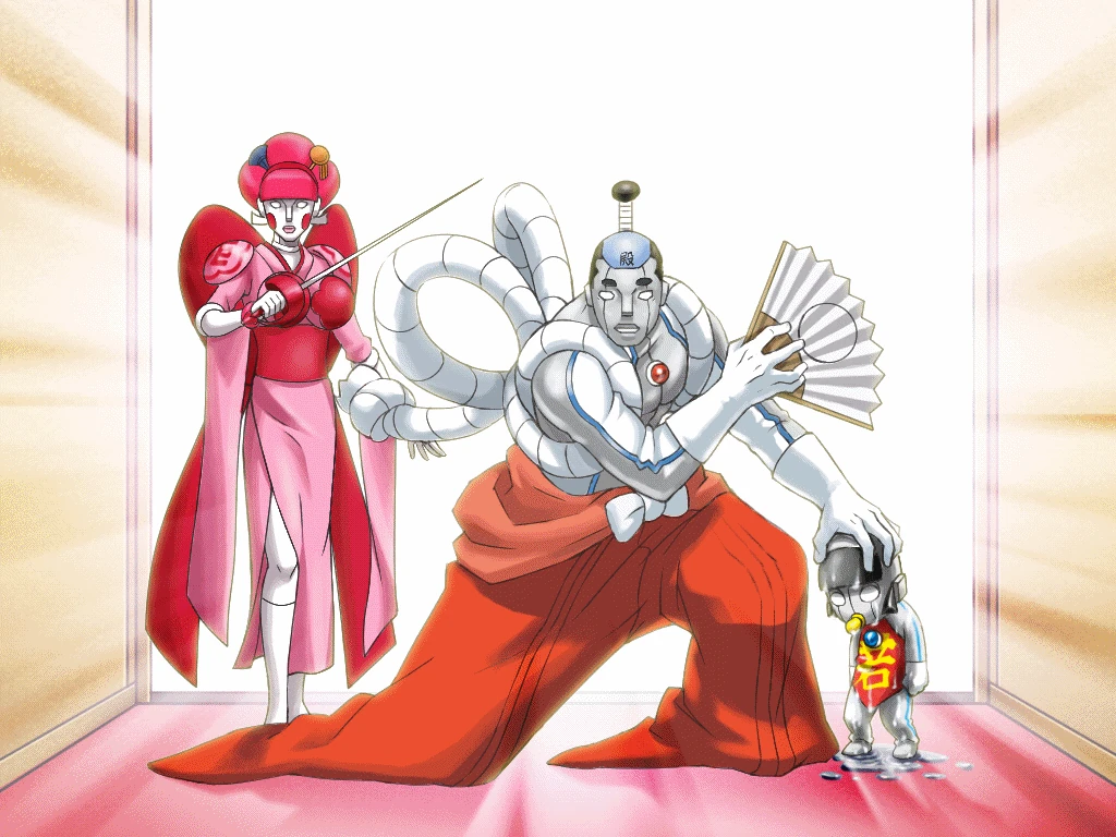 Приходит в костюме на помощь Эджворту.