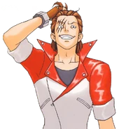 Иллюстрация в половину роста (истинная личность) Phoenix Wright: Ace Attorney - Justice for All (Прощай, мой поворот)