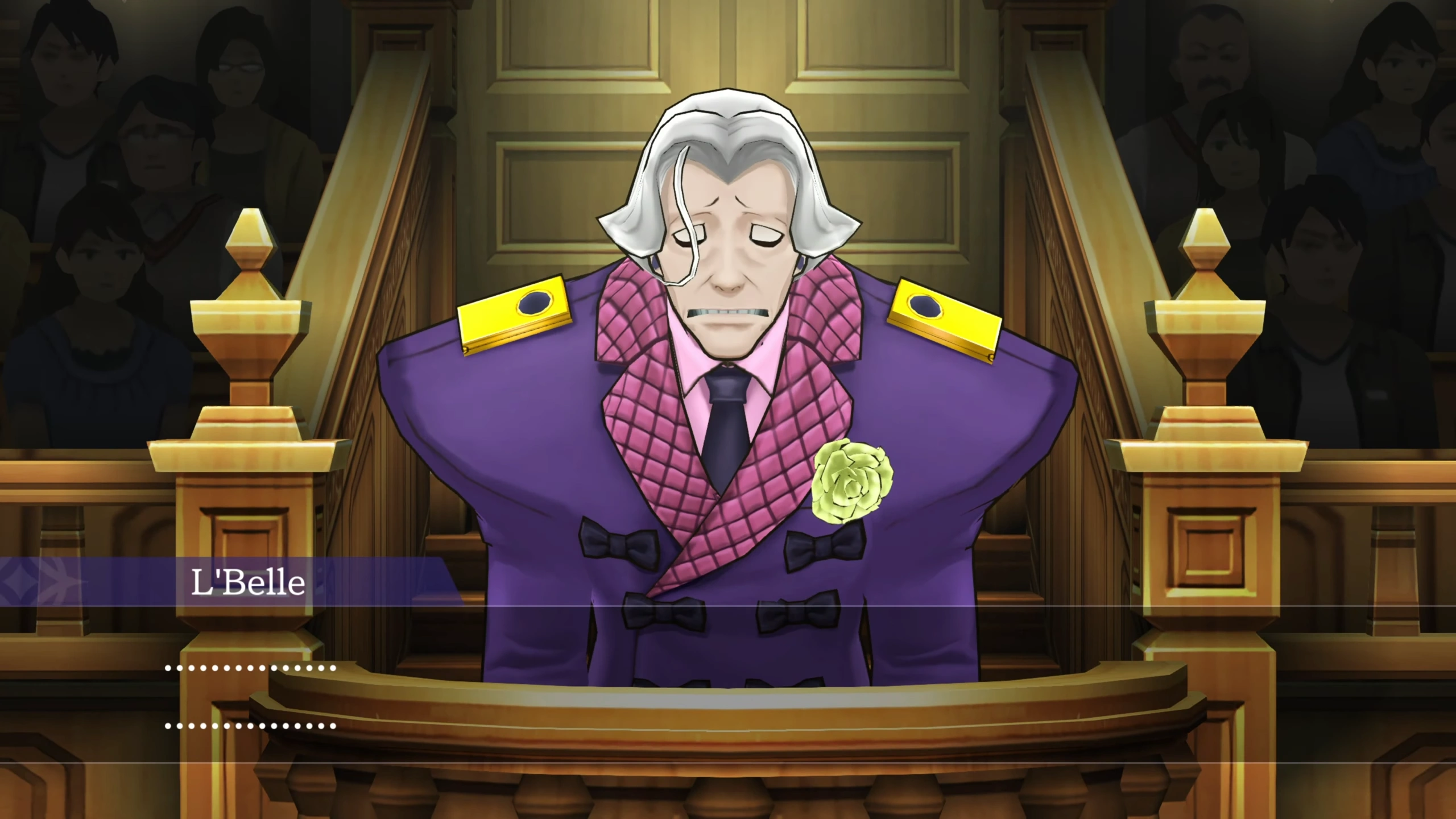 Л’Белль после срыва.