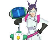 Аура сжимает Клонко за шею/Аура говорит