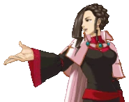 Протягивает руку/говорит