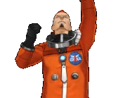 Воодушевлённый/говорит