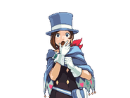 Удивлённая (не моргает)