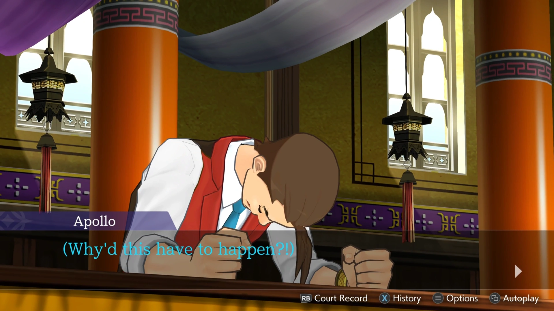 Аполло узнаёт о смерти Дурка.