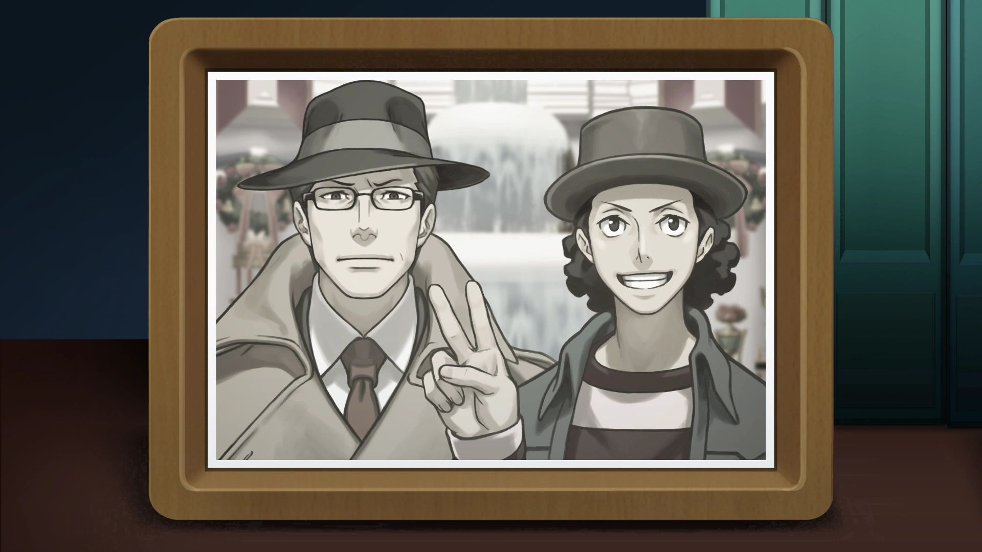 Совместное фото с Грегори Эджвором.