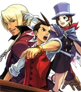 Обложка журнала «Протестую!!» Apollo Justice: Ace Attorney