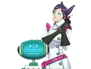 Держит пистолет у щеки