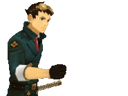 Кулак на столе/говорит