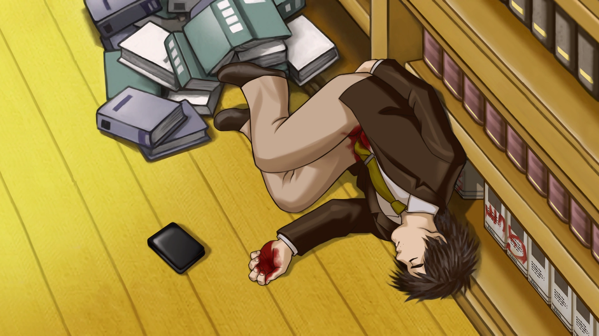 Труп жертвы.