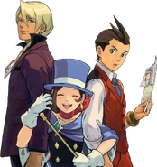 Обложка журнала «Лучшие друзья!» Apollo Justice: Ace Attorney