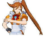 Протестует замахиваясь