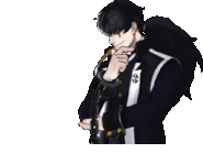 Ухмыляется/говорит