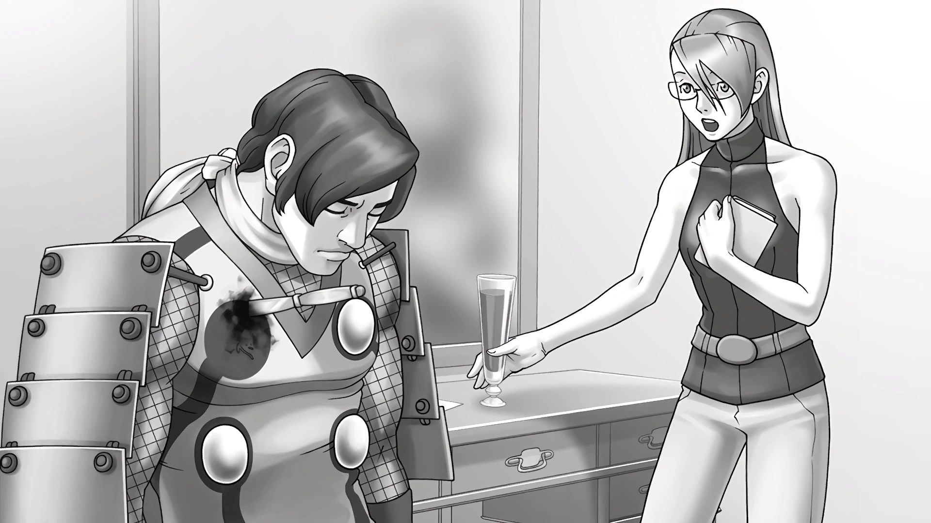 Рассказ Эндрюс об обнаружении тела.