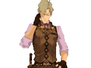 Опустил голову/говорит