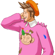 Чешет голову/говорит