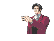 Указывает пальцем